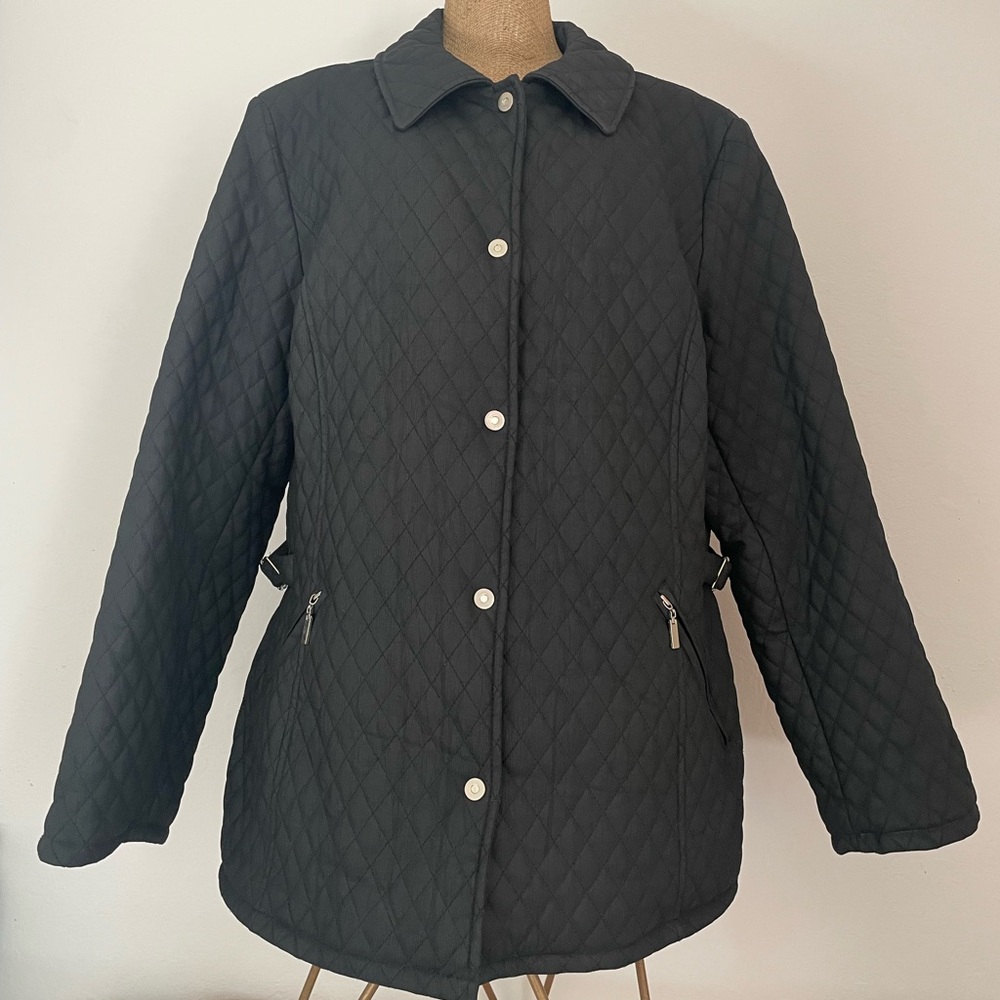 Giacca Black Quilted Women's Puffer Jacket